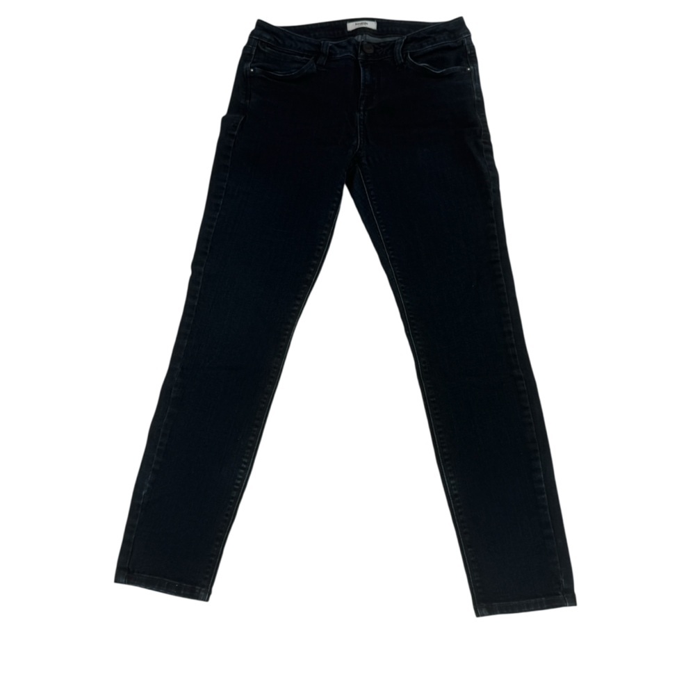 Kensie Blue You Look Effortless Ankle Biter Skinny Denim Jeans Size 27 Women's